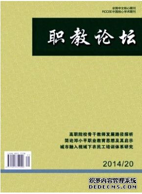 職業教育論文發表